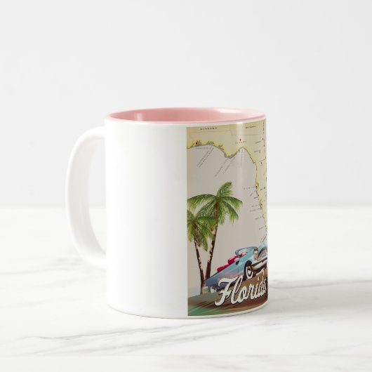 Florida Zweifarbige Tasse (Vorderseite Links)
