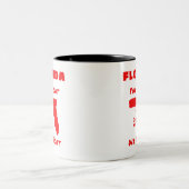Florida Zweite Änderung Freiheit Zweifarbige Tasse (Mittel)