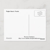 Floridaflaglerpier Postkarte (Rückseite)