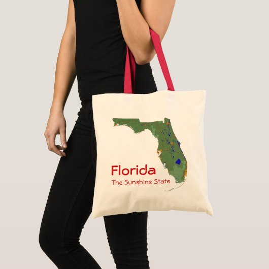 Floridakarten-Tasche Tragetasche (Vorderseite (Produkt))