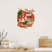 Floridas Gotteszimmer Poster (Küche)