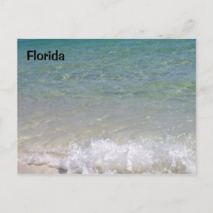 Floridas klare Gewässer Postkarte