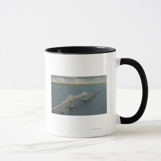 Floridas Sunshine Skyway BridgeFlorida Tasse (Rechts)