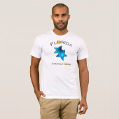Floridasmaragdküsten-Mann-Shirt T-Shirt (Vorne ganz)