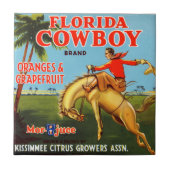 Floriday Cowboy Fliese (Vorderseite)