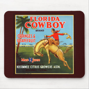 Floriday Cowboy Mousepad