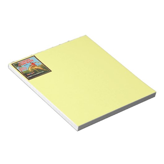 Floriday Cowboy Notizblock (angewinkelt)