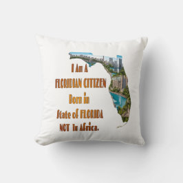 Floridian Citizen Kissen