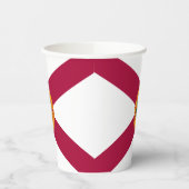 Floridian Flag, Flag of Florida Pappbecher (Links)