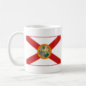 Floridian Flag + Map-Tasse Kaffeetasse (Links)