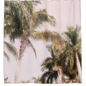 Floridian Palm Tree Vibes #2 #tropical Duschvorhang (Vorderseite)