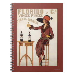 Florido Vinos Finos - Sanlucar de Barrameda Notizblock