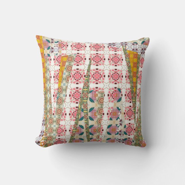 Florilla Throw Pillow Kissen (Vorderseite)