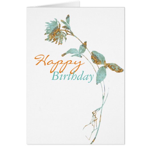 Florillas Happy Birthday Blume (Vorne)