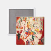 Florine Stettheimer Frühlingsverkauf bei Bendel's. Magnet (Vorderseite/Rückseite)