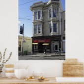 FLORIO BAR and CAFE - SAN FRANCISCO Poster (Küche)