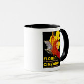 Florio Cinzano Vintages Poster Europe Tasse (VorderseiteRechts)