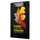 Florio Cinzano Vintages PosterEurope Klemmbrett (Links)