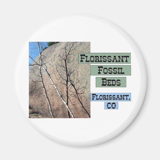 Florissant Fossil Beds Magnet (Vorne)
