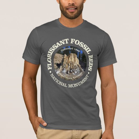 Florissant Fossil Beds (NM) T-Shirt (Vorderseite)