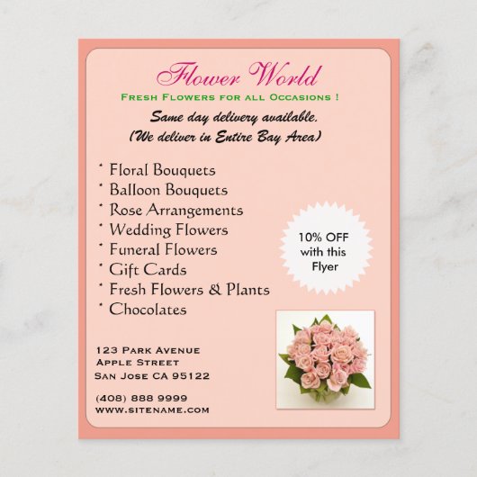 Florist_Aktion(Flugblatt) Flyer (Vorne)