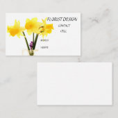 Florist Arraignment Visitenkarte (Vorne/Hinten)
