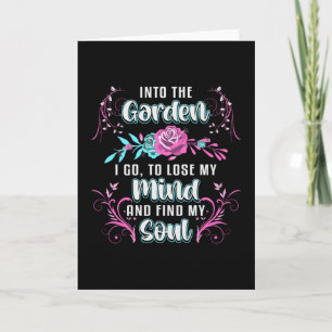 Florist Blume Gardener Pflanze Blume Geschenk Idee Karte