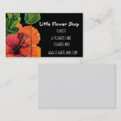 Florist Blume Shop Moderne Blume Business Visitenkarte (Vorne/Hinten)