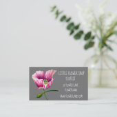 Florist Blume Shop Modernes Business Business Visitenkarte (Stehend Vorderseite)