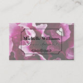 Florist | BLUME Visitenkarte (Vorderseite)