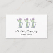 Florist | Blumen Shop Niedliche Visitenkarte (Vorderseite)