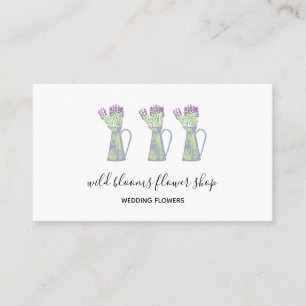 Florist    Blumenladen Süße Visitenkarte