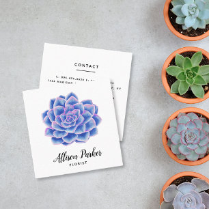 Florist Business Card Quadratische Visitenkarte