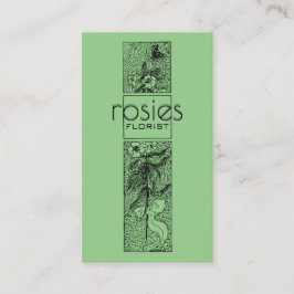 Florist Business Card Visitenkarte