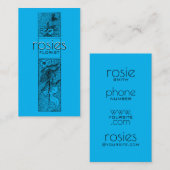 Florist Business Card Visitenkarte (Vorne/Hinten)