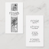 Florist Business Card Visitenkarte (Vorne/Hinten)