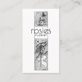 Florist Business Card Visitenkarte