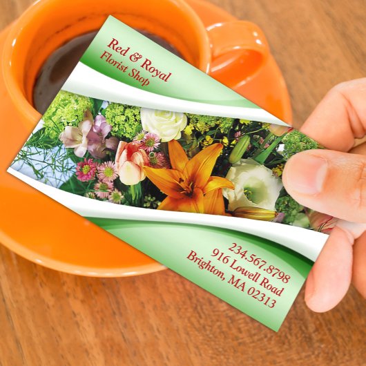 Florist Business Card Visitenkarte