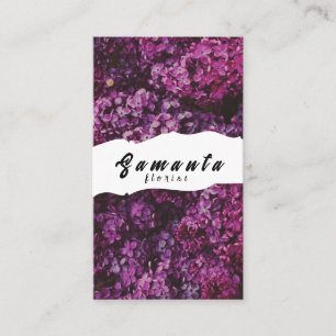 Florist Business Card Visitenkarte