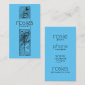 Florist Business Card Visitenkarte (Vorne/Hinten)