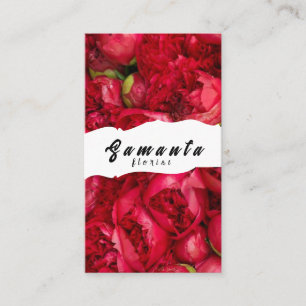 Florist Business Card Visitenkarte