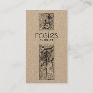 Florist Business Card Visitenkarte