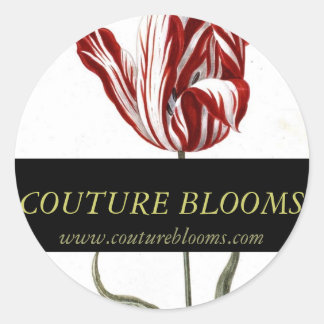 Florist Business Stickers Elegante Couture