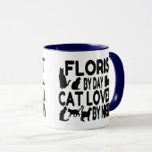 Florist Cat Lover Tasse (VorderseiteRechts)