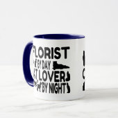 Florist Cat Lover Tasse (Vorderseite Links)