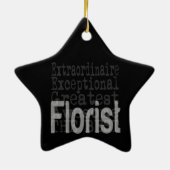 Florist Extraordinär Keramik Ornament (Hinten)