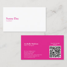 Florist farbenfrohe BlumenBouquet mit QR-Code