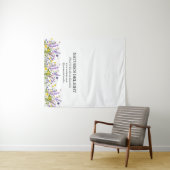 Florist Garden Pop-Up-Shop Branding Display Wandteppich (Beispiel (Horizontal))