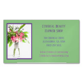 Florist Magnetische Visitenkarte (Vorderseite)