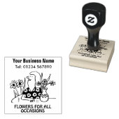 Florist oder Blume Shop Verkauf von Blume Gummistempel (Stempel)